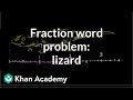 Lizard Length and Fractions