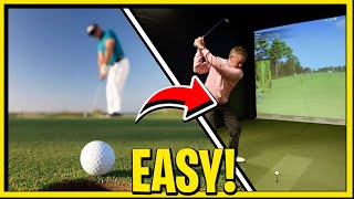 This Golf Simulator Is CHEAP And EASY TO USE!