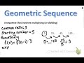 Geometric Sequences in Function Notation