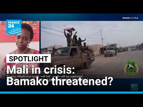YouTube video thumbnail: Mali in Crisis: Jihadist Fighters and Tuareg Separatists Threaten Bamako