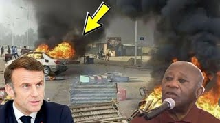 Sortezz Ohh! Les Ivoiriens on détruit la CEI le peuple exige la démission de Ouattara