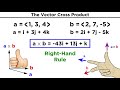 Vector Operations: Cross and Dot Products