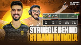 MY JOURNEY FROM PLATINUM TO #1 CONQUEROR IN BGMI - GODL LoLzZz | BGMI HIGHLIGHT