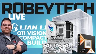 Giveaways + Building a $3600 Gaming PC in the Lian Li o11 Vision Compact (9800x3D / RTX 5080) Part 2
