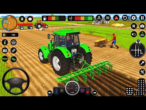 Modern Farm Tractor Driving Game - Farming Tractor 3D - Android Gameplay