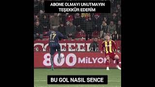 SENCE BU GOL NASIL  #futbol  #keşfet #viral