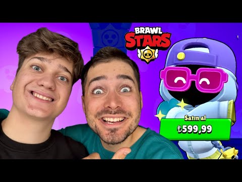 ABİME 600 TL’YE YENİ KARAKTERİ ALDIM ÇOK GÜÇLÜ ! (BRAWL STARS)