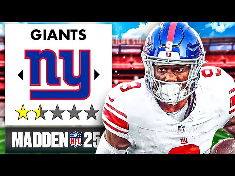 I FIXED the New York Giants in Madden 25