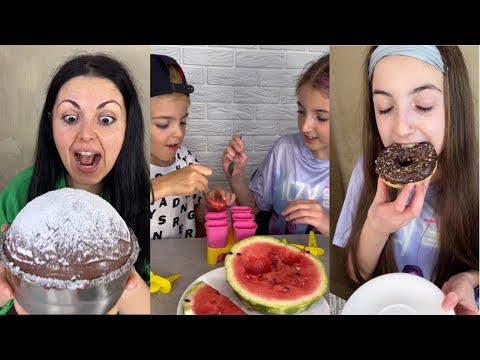 Smart Family Best Compilation shorts by sweets candy ice cream and tricked Dad