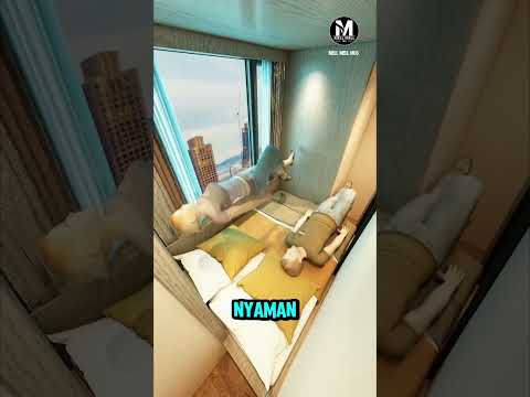 Renovasi Serius Rumah Berukuran 1,38Meter Persegi #shorts