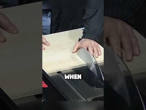 SawStop safety feature explained