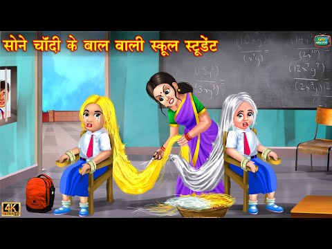 सोने चांदी के बाल वाली स्कूल स्टूडेंट्स | Sone Chandi Ke Baal | Hindi Kahani | Moral Stories |kahani