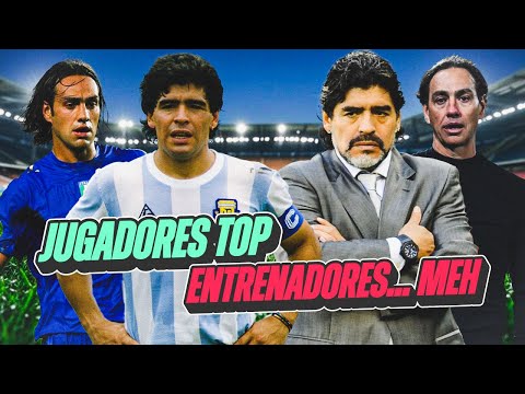 XI DE LEYENDAS QUE NO TRIUNFARON COMO ENTRENADORES