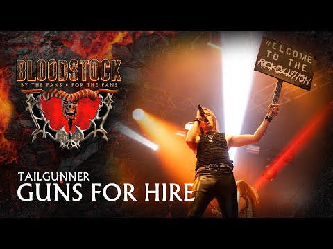 Watch Tailgunner Set Bloodstock 2024 on Fire with “GUNS FOR HIRE”! 🤘