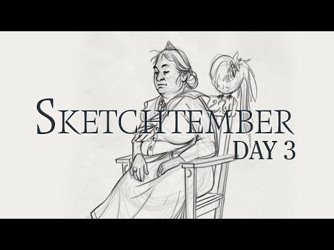 SKETCH-TEMBER DAY 3! Rocking chair!