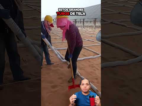 Geotubos en el Desierto: Estabilizando el Terreno para Paneles Solares 🏜️✨