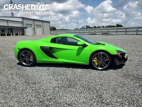 ✅ 2015 McLaren 650S • VIN: SBM11FAA7FW004815 • Lot: 50487735. Listed on Copart with 19,725 mi. Free auction sales archive from the USA and detailed vehicle history report at DreamBid. Image 14.