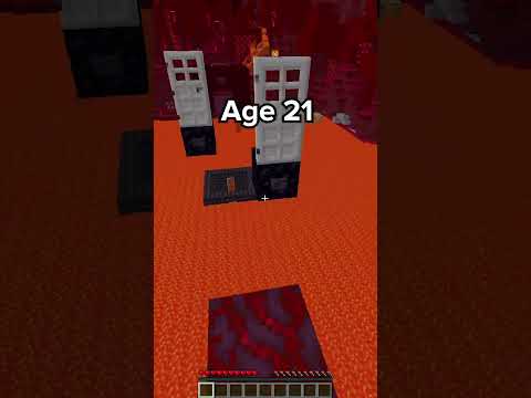 Minecraft Parkour At Different Ages 🤯 (World's Smallest Violin)