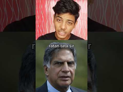 Ratan Tata Spend money