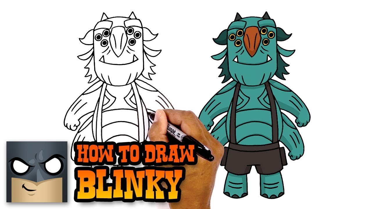 How to Draw Blinky - Trollhunters (Art Tutorial)