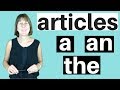 Understanding Articles in English
