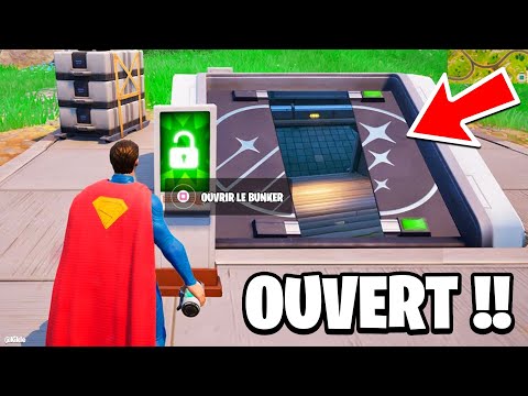 Le BUNKER SECRET de la Saison 3 est ENFIN OUVERT sur Fortnite !!