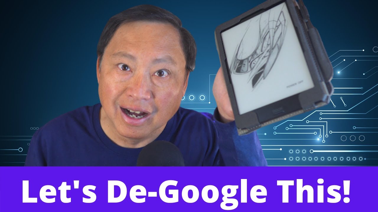 Can We De-Google this e-Ink Android? Onyx Boox Nova 2 - Rob Braxman Tech
