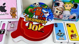 🌸Paper DIY🌸ITALIAN BRAINROT Apple Products, Kinder Joy Blind Bag Unboxing