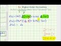 Differentiation and Derivative Concepts