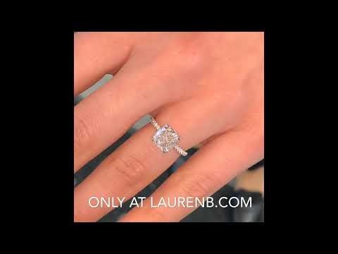 Before & After: Cushion Cut Diamond