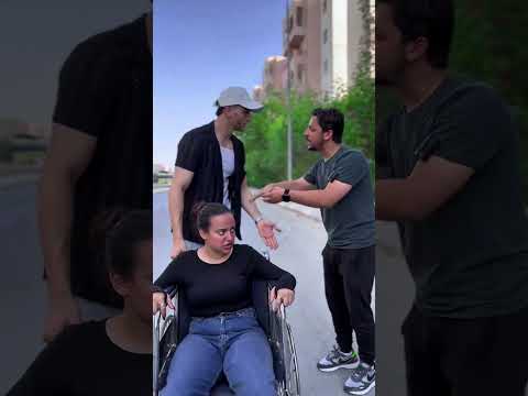 القماشه تخلي اخته تقف 😱