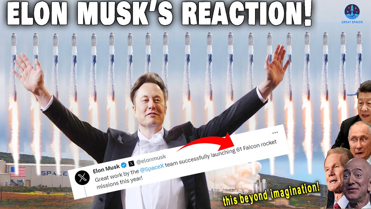 Elon Musk’s reaction to SpaceX’s teams broke its NEW record, NO one did it before…