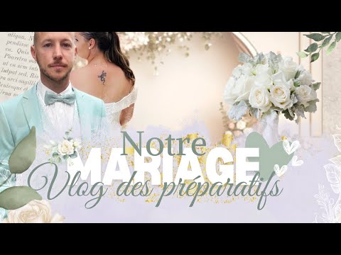 WeddingVlog #9 - SON COSTUME, achat de la cricut et REVELATION de la date.