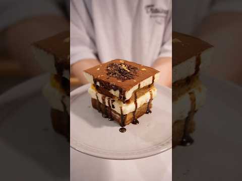 「特上ティラミス極」ができたんですけどもしかしておじさんの食べ物ですか？　#お菓子作り #ティラミス #マスカルポーネ　#スイーツ