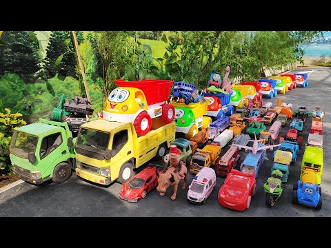 Mobil Truk Tronton Panjang Bongkar Mobil Mobilan Truk Oleng, Mobil Balap,  Truk Molen, Kereta Api.