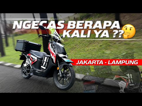 MUDIK SENDIRIAN PAKAI MOTOR LISTRIK ‼️ CHARGED RIMAU