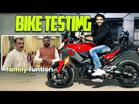 Family function pe gaya NINJA pe और चलाईं BMW ki har ek bike| Vlog No .238
