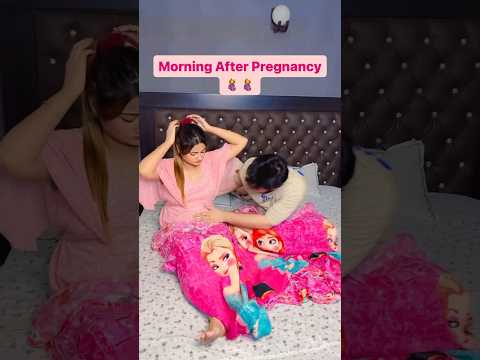 Day 14 | Morning Before / After Pregnancy 🤰🤰#pregnant #pregnancy #pregnancyjourney #cutebaby #baby
