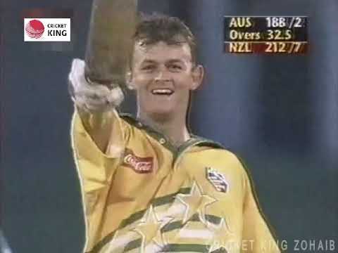 Adam Gilchrist 5 Sixes in Christchurch | Australia tour of New Zealand 1998