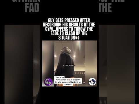 Bro almost messed around and found out 👀 #workout #crazy #crashout #planetfitness #viralvideo #fyp