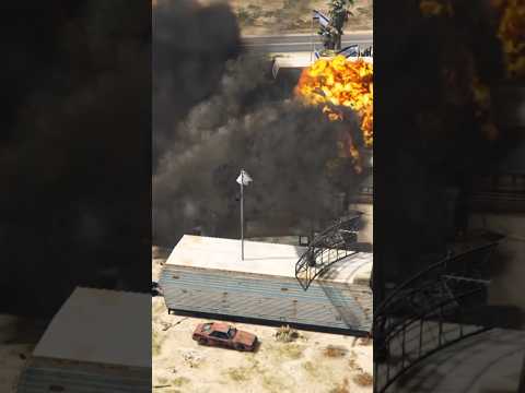 IRAN attacked ISRAELI Military Base with Missiles and Drones | Gta⁵