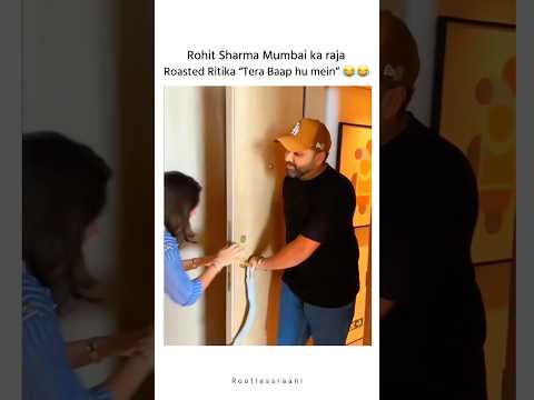 Rohit Sharma Roast wife Ritika hilariously #short #viral #cricketbuzz #asiacup2025 #indvspak