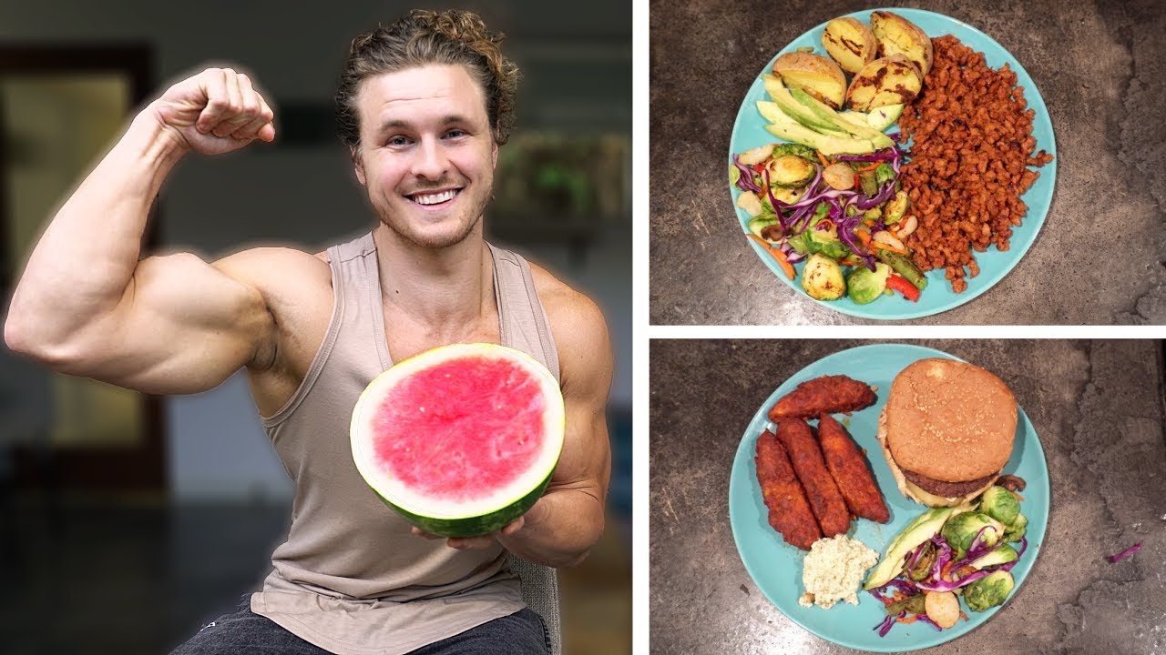 VEGAN FULL DAY OF EATING IN SELF ISOLATION HIGH PROTEIN