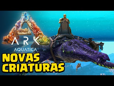NOVAS CRIATURAS E BIOMAS REVELADOS! - ARK AQUÁTICA