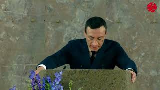 Begrüßung in der Paulskirche durch Frankfurts Oberbürgermeister Mike Josef