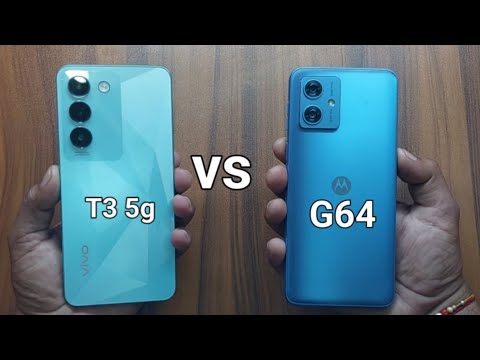 Moto G64 vs Vivo T3 5G Speed Test Comparison? #moto g64 vs Vivo T3 5g!!