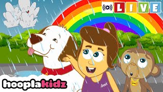 🔴 LIVE - Rain Rain Go Away | I'm A Little Teapot | HooplaKidz Classics - Non-Stop 24/7 Kids Songs