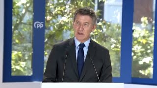 Feijóo advierte a Sánchez que, de llegar al Gobierno, "todo se sabrá y todo se limpiará"