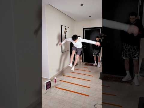 تحدي اعلى قفزة تاخذ الهديه 😂🎁