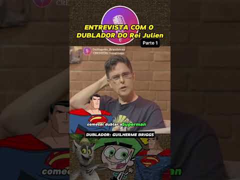 Dublador Do Rei Julien!#madagascar#melhoresdublagens#dublagembrasileira#dublador